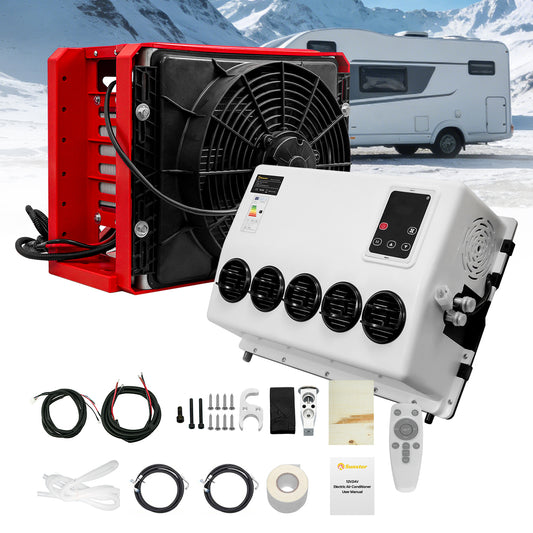 Sunster S-AC1 RV Air Conditioner 12V/24V Efficient Cooling