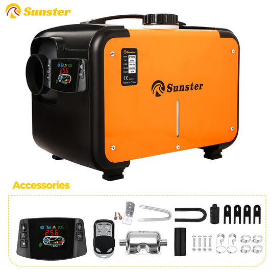 Sunster A2173H Diesel Heater 8KW 12V, All in One Classic Version