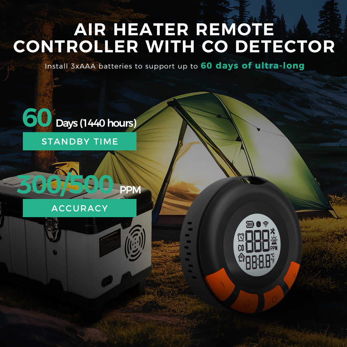 S-A2422 Remote Controller With Carbon Monoxide Alarm Function