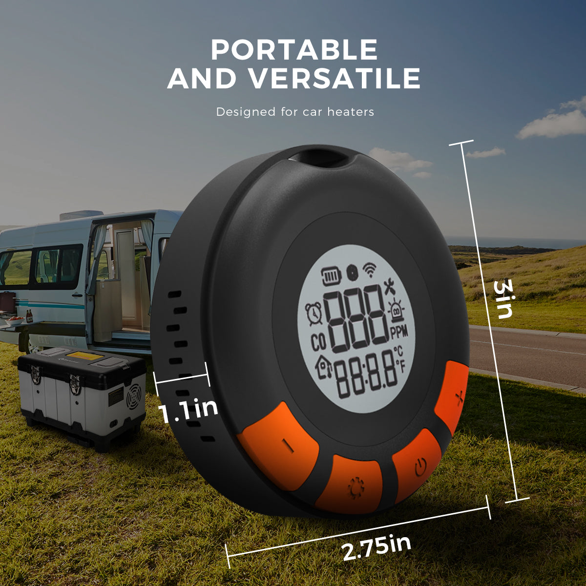 Sunster TB10PRO Diesel Heater 8KW 12/24V 110-240V With CO Alarm, ToolBox Bluetooth Upgrade Version