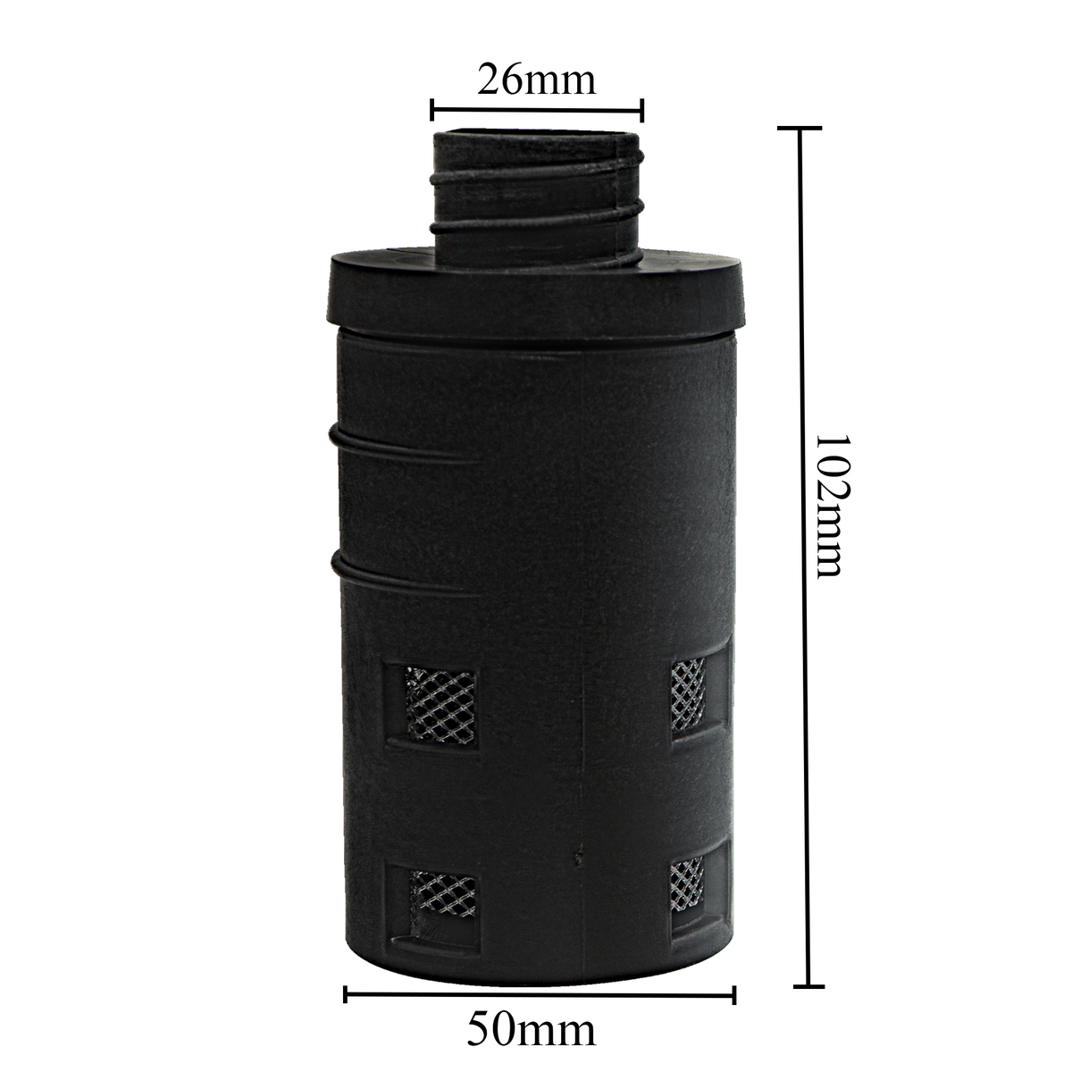 RP07 Diesel Heater Intake Pipe Kit, 0.98 inch Car Air Parking Heater Ducting Pipe Hose Tube, Stretchable & Bendable Car Air Intake Filter Silencer Hose Pipes Kit for 2KW 5KW 8KW Diesel Heaters