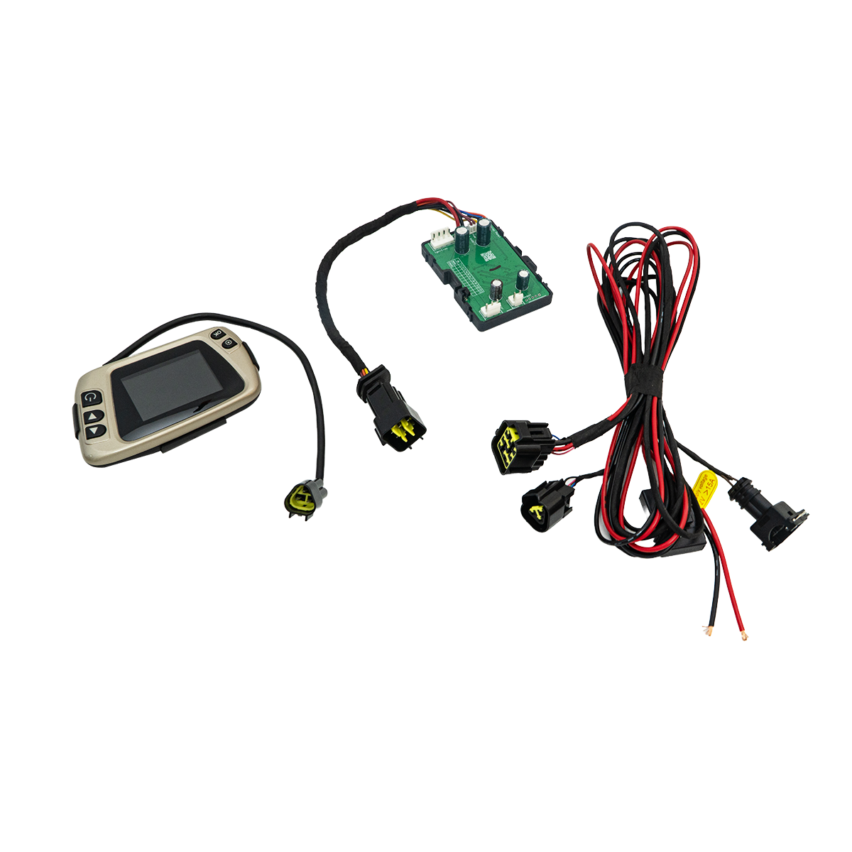 A2018G-CTL15 LCD Display Car Air Diesel Heater Control Board Switch & Wiring Harness 12V And 24V Diesel Applications For Car, Trucks, VAN