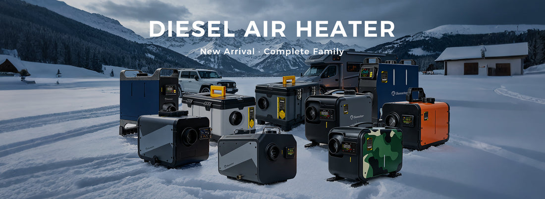 Stay Warm This Winter: Discover the New Sunster Diesel Air Heaters Collection