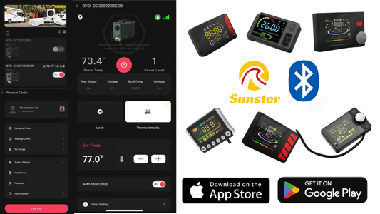Introducing the All-New Sunster App for Your Diesel Heater!