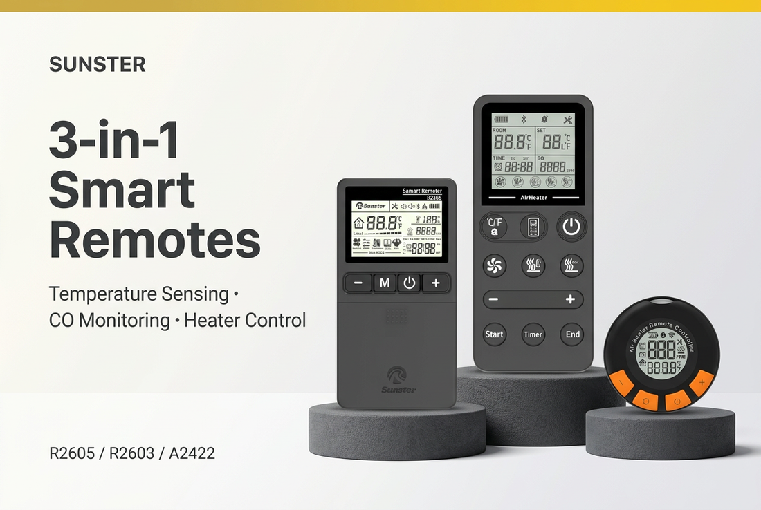 Sunster 3-in-1 Smart Remotes: Meet the R2605, R2603 and A2422