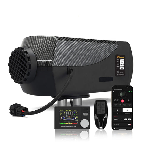 Sunster A2302BS Diesel Heater 8KW 12/24V, Traditional Bluetooth Version