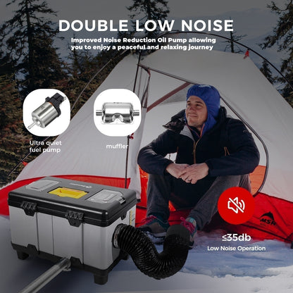 Sunster TB10 Diesel Heater 8KW 12/24V 110-240V, ToolBox WIFI Bluetooth Upgrade Version (Pre-order Sale)