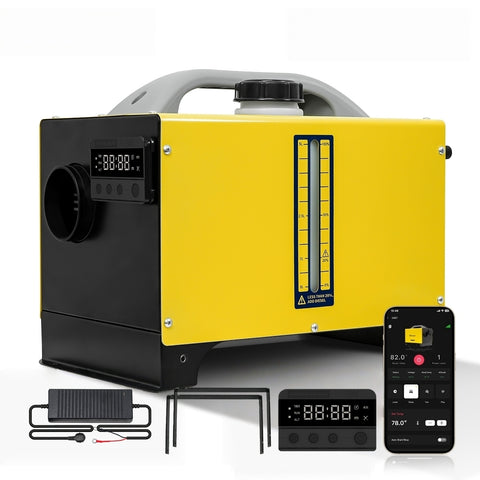 Sunster GSM LET-4G/5G Diesel Heater 8KW 12/24V 110-240V, All in One Version