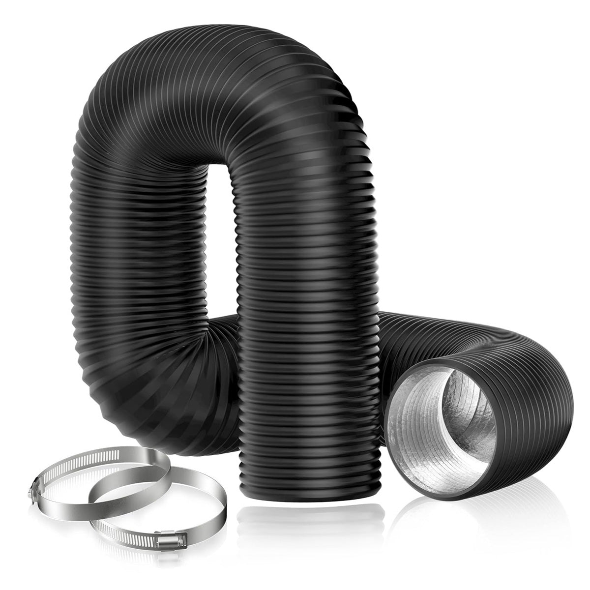 A755 75mm 500cm Flexible Scalable Outlet Duct Pipe