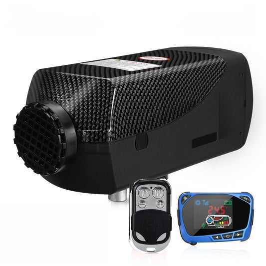 8KW 12V Split Diesel Air Heater Blue LCD Basic Remote For Camper Van