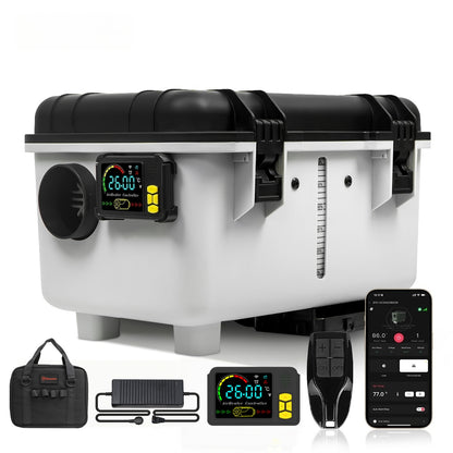 Sunster TB30 Diesel Heater 8KW 12/24V 110-240V With Bag, ToolBox Bluetooth Version