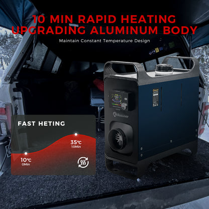 Sunster A2302BL Diesel Heater 8KW 12/24V 110-240V, All In One Bluetooth Version