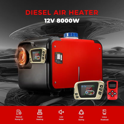 Sunster A2018GH Diesel Heater 8KW 12V, All in One Classic Version
