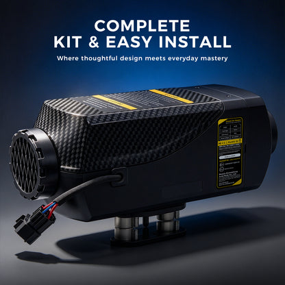 Sunster SH B2 Diesel Heater 2KW 12V/24V, Traditional Spilt Type Bluetooth Version