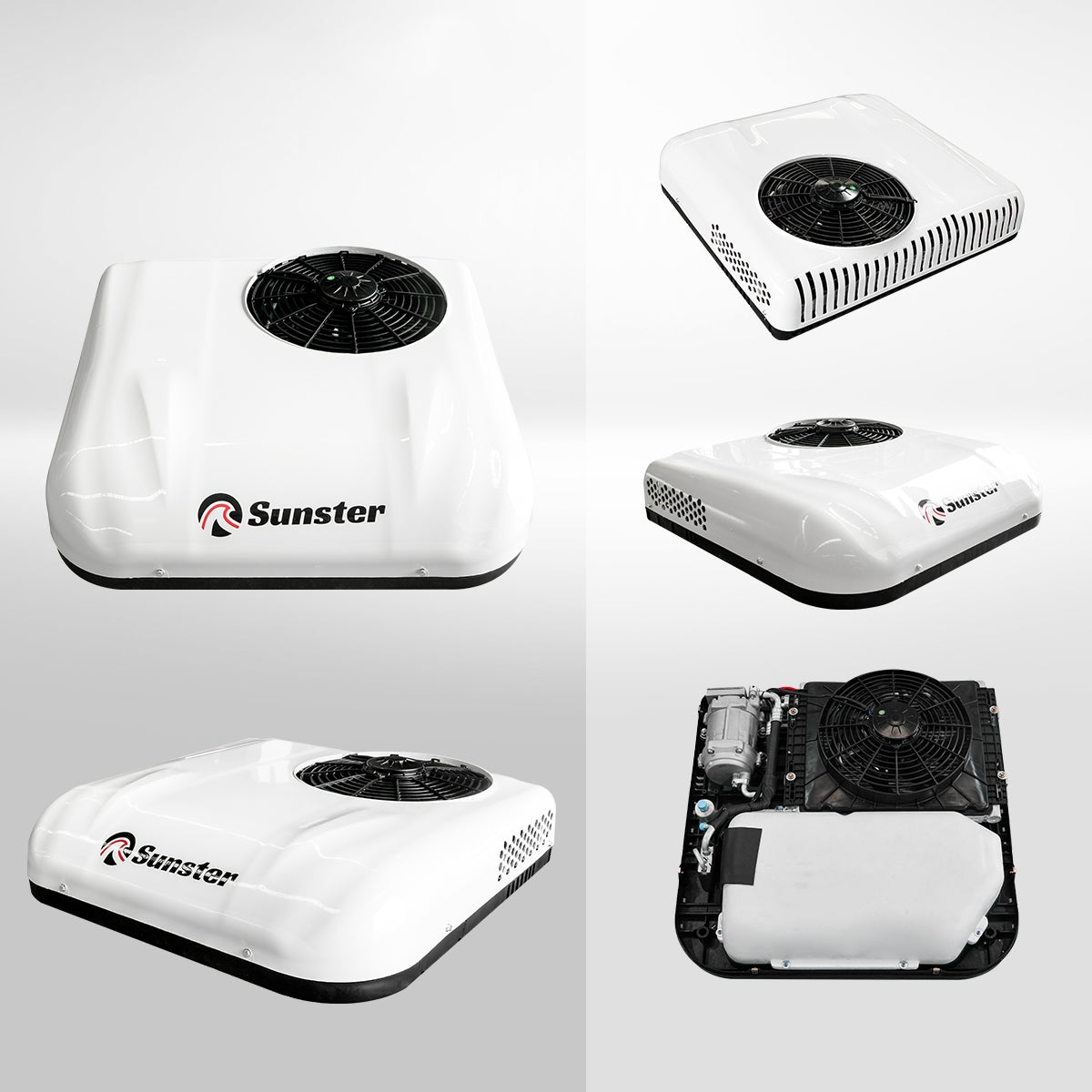 Sunster S-AX1 RV Air Conditioner 12V/24V Efficient Cooling