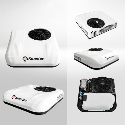 Sunster S-AX1 RV Air Conditioner 12V/24V Efficient Cooling