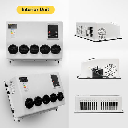 Sunster S-AC3 RV Air Conditioner 12V/24V Efficient Cooling
