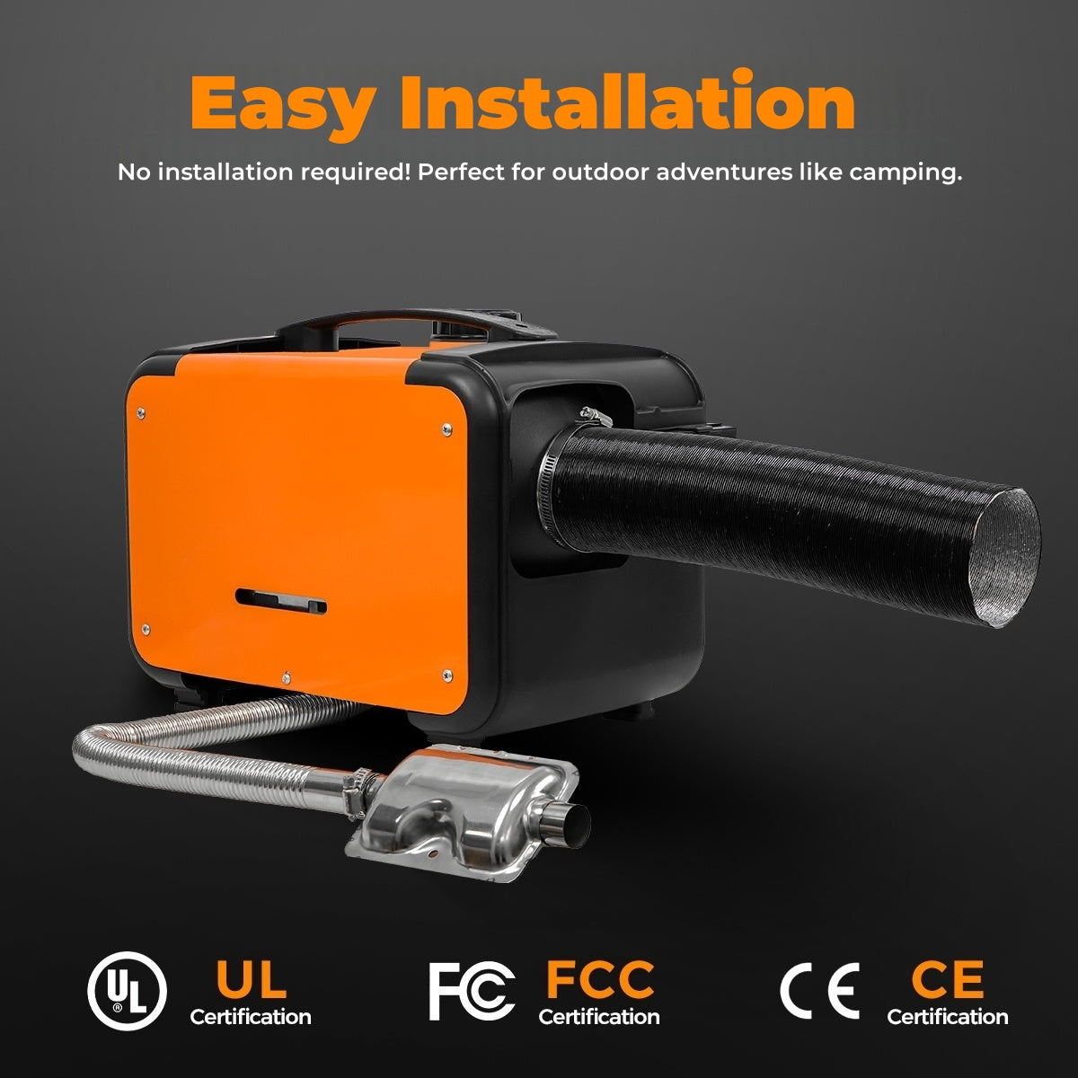 Sunster A2013H Diesel Heater 8KW 12/24V, All in One Classic Version