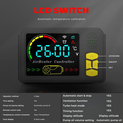 S-A2200B LCD Switch Bluetooth Remote Control 12/24V