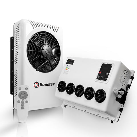 Sunster S-AC3 RV Air Conditioner 12V/24V Efficient Cooling