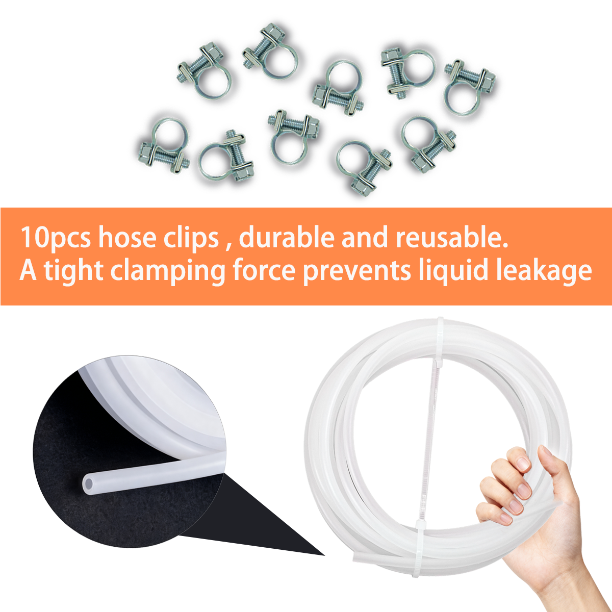 A788 17PCS Car Diesel Heater Fuel Line Kit