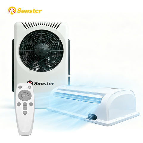 Sunster S-AC4 RV Air Conditioner 12V/24V Efficient Cooling