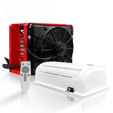 Sunster S-AC2 RV Air Conditioner 12V/24V Ultra Quiet AC Efficient Cooling