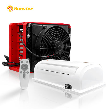 Sunster S-AC2 RV Air Conditioner 12V/24V Ultra Quiet AC Efficient Cooling