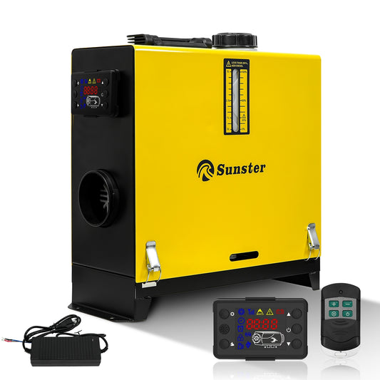Sunster A2013SL Diesel Heater 8KW 12/24V 110-240V, All in One Classic Version