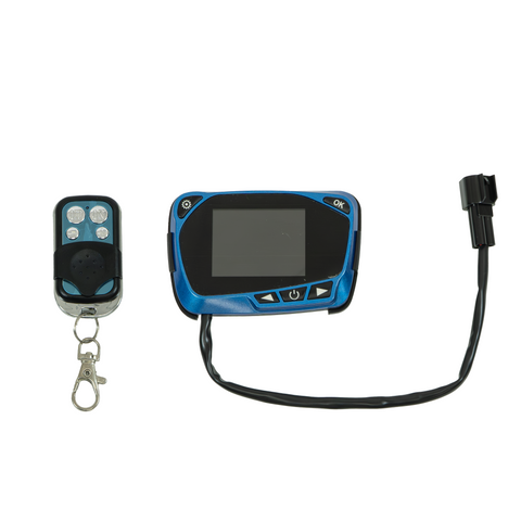 S-A2018 Blue LCD Switch Remote Control 12/24V