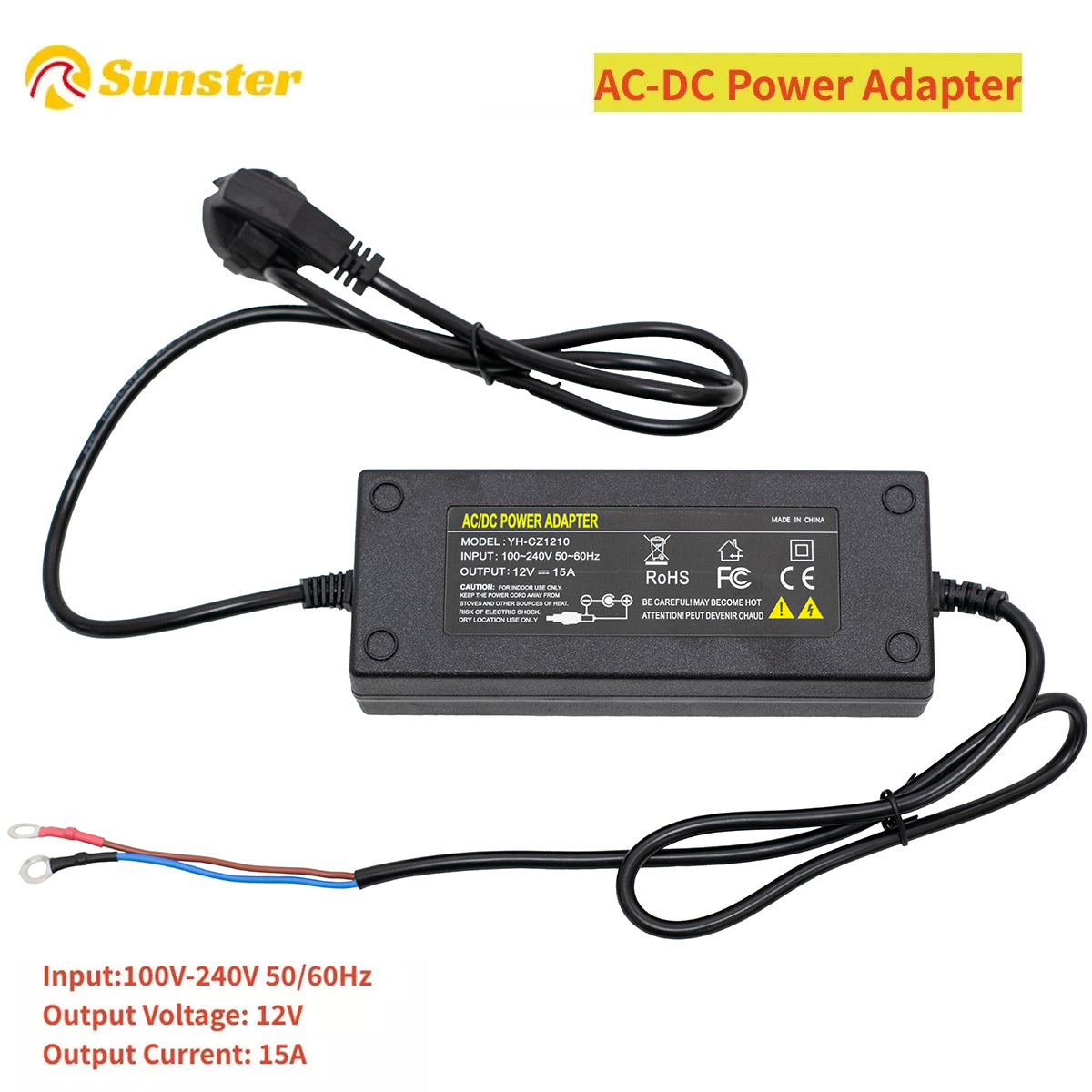 A041 Adapter Power Cord Supply AC100V-240V to DC 12V