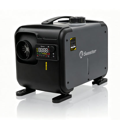 Sunster TP G1 LTE-4G Diesel Heater 8KW 12/24V 110-240V, All-in-One Bluetooth with 2602BLTE Panel