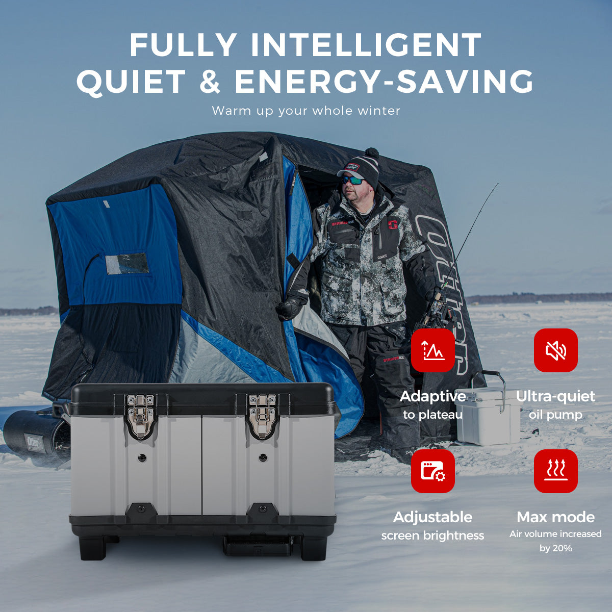 Sunster TB10PRO Diesel Heater 8KW 12/24V 110-240V With CO Alarm, ToolBox Bluetooth Upgrade Version