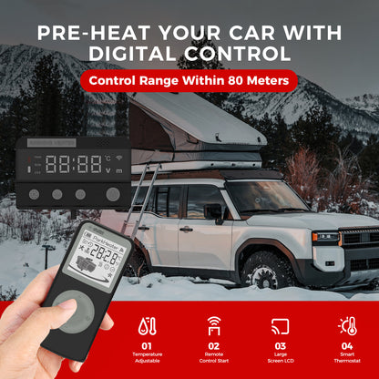 Sunster A2301 Plumbing Water Heater 5KW 12V, Gasoline/Diesel