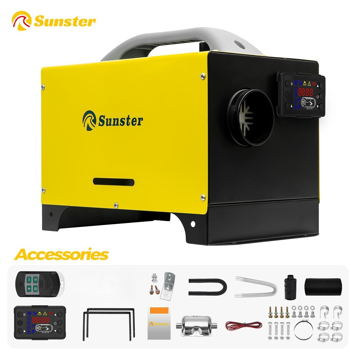 Sunster A2013ST Diesel Heater 8KW 12/24V, All in One Classic Version