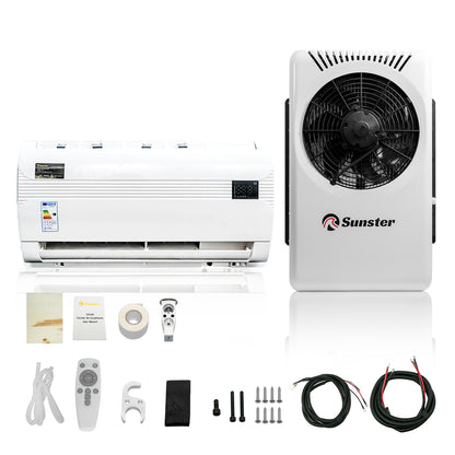 Sunster S-AC4 RV Air Conditioner 12V/24V Efficient Cooling