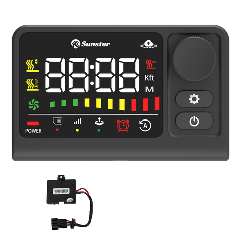 Sunster 2602BLTES 4G Controller for Air Heater with B249 Smart Control Mainboard