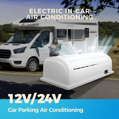 Sunster S-AC2 RV Air Conditioner 12V/24V Efficient Cooling