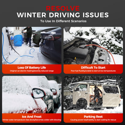 Sunster A2301 Plumbing Water Heater 5KW 12V, Gasoline/Diesel