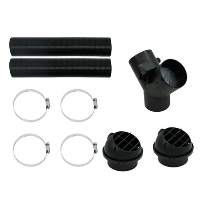 A791 75mm Diesel Heater Warm Pipe Ducting Set