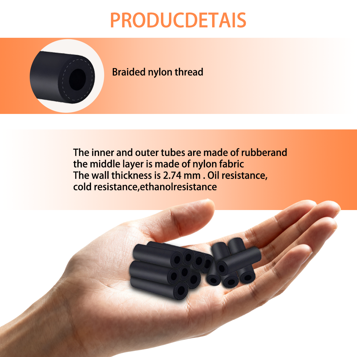 A788 17PCS Car Diesel Heater Fuel Line Kit