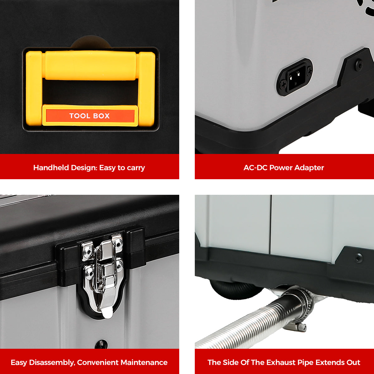 Sunster TB10 Diesel Heater 8KW 12/24V 110-240V, ToolBox WIFI Bluetooth Upgrade Version (Pre-order Sale)