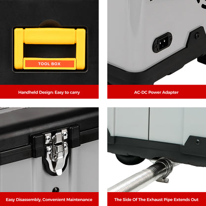 Sunster TB10 Diesel Heater 8KW 12/24V 110-240V, ToolBox WIFI Bluetooth Upgrade Version (Pre-order Sale)