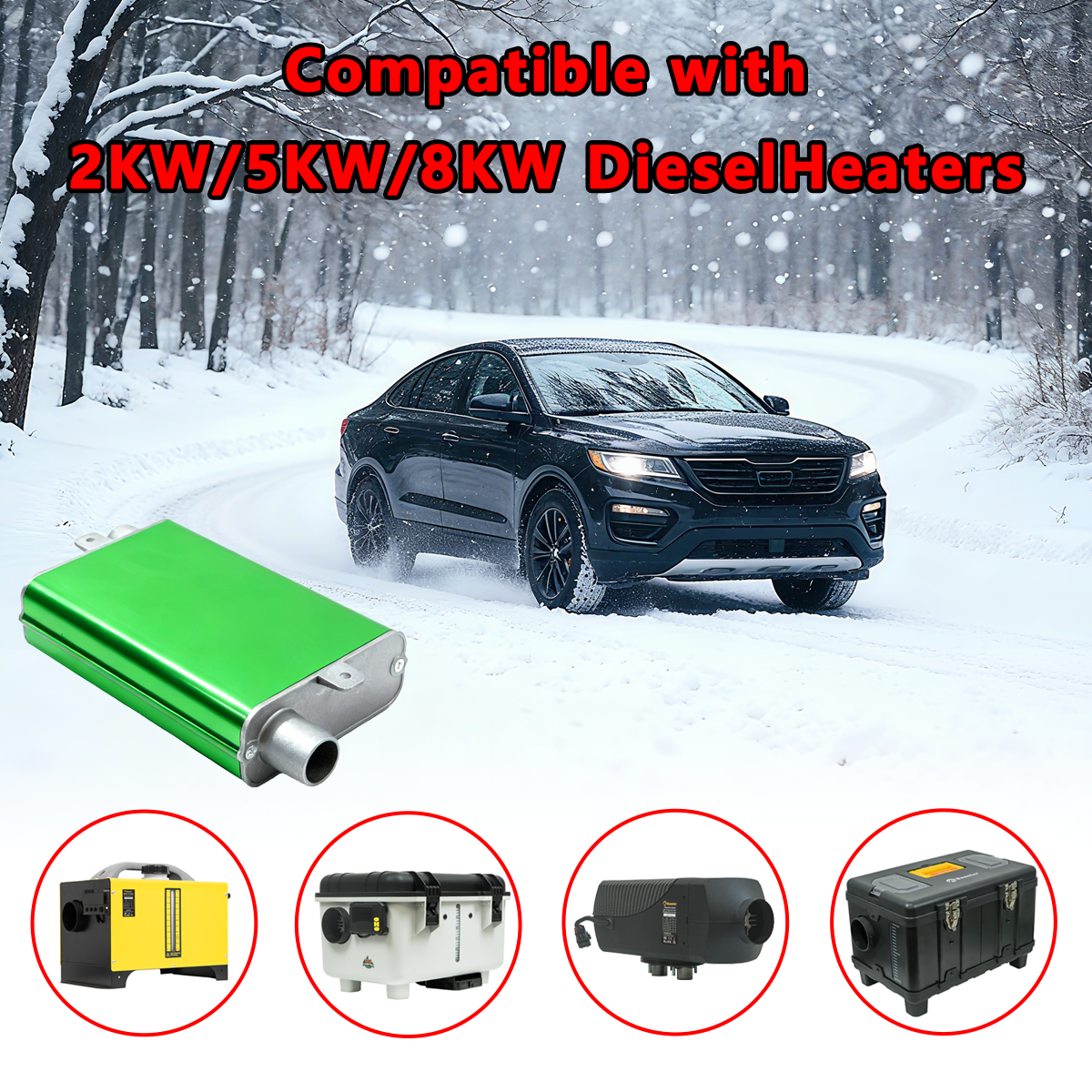 A887 24mm Muffler Exhaust Pipe Silencer