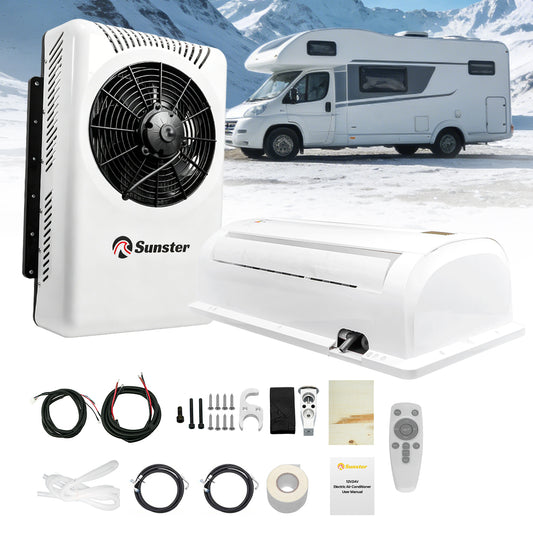 Sunster S-AC4 RV Air Conditioner 12V/24V Efficient Cooling