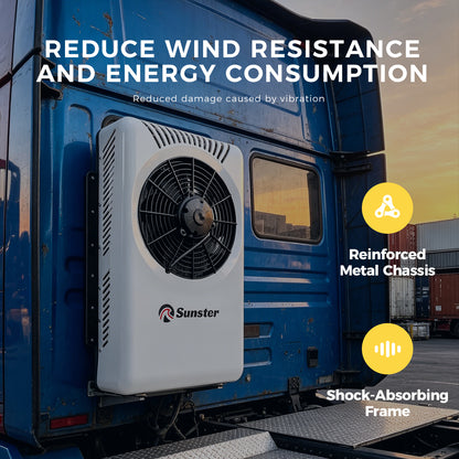 Sunster S-AC4 RV Air Conditioner 12V/24V Efficient Cooling