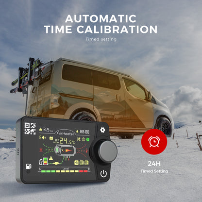 Sunster A2209V Diesel Heater 8KW 12/24V, All In One Bluetooth Version