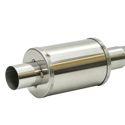 RP02 23mm Muffler Exhaust Pipe Silencer For Diesel Heater