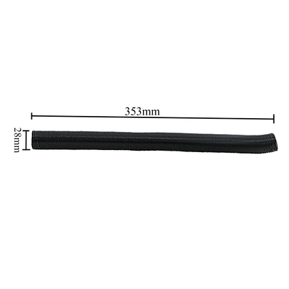 RP07 Diesel Heater Intake Pipe Kit, 0.98 inch Car Air Parking Heater Ducting Pipe Hose Tube, Stretchable & Bendable Car Air Intake Filter Silencer Hose Pipes Kit for 2KW 5KW 8KW Diesel Heaters