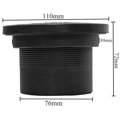 RP08/RP09/RP10  Air Vent Ducting  Flat Piece Outlet Exhaust For Webasto Eberspaecher Diesel Parking Heater